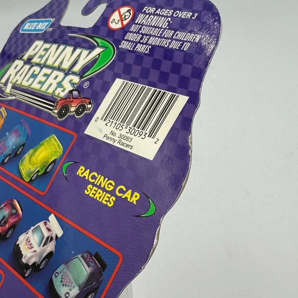 1998 Blue Box‎ No 30093 Penny Racers For Nintendo 64 Sports Car Series NIB Retro